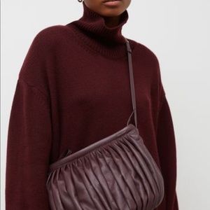 NWOT Mansur Gavriel Balloon Pleated Shoulder Bag